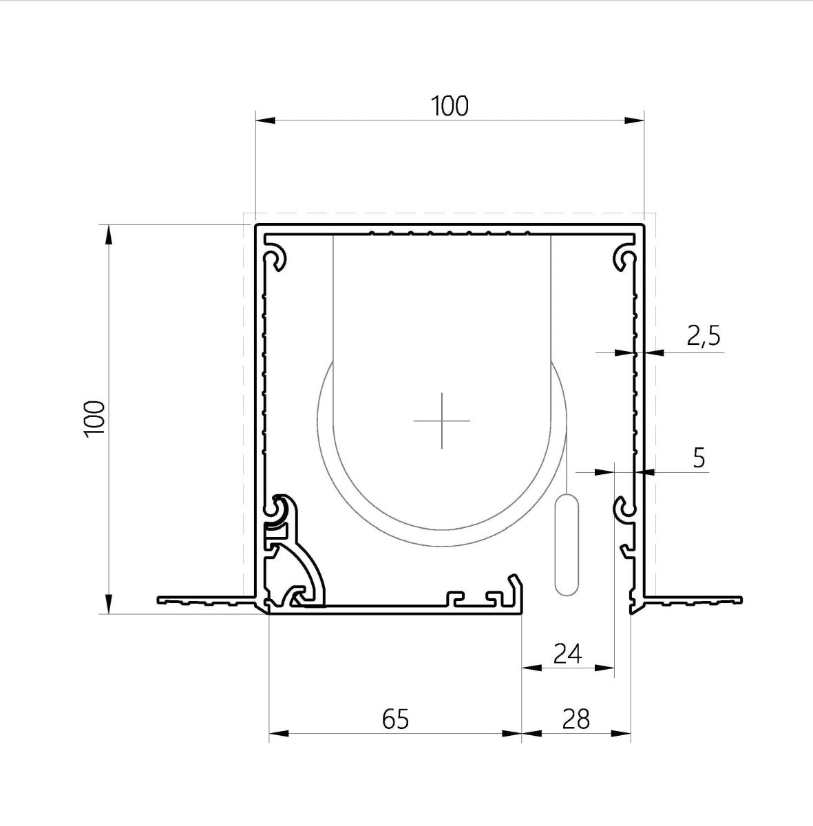HEAD BOX S100x100SS - Manor Interiors