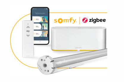 Somfy ROLL UP2 24 WIREFREE ZIGBEE 0.55/38 LI - ION - Manor Interiors