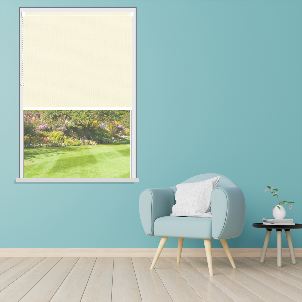 Roller Blinds Munchen Cream - Manor Interiors